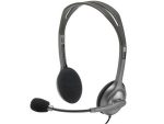 Logitech H111 Wired Stereo Headset 3.5mm - Black