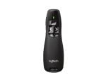 Logitech R400 Wireless Laser Presentation Remote - Black