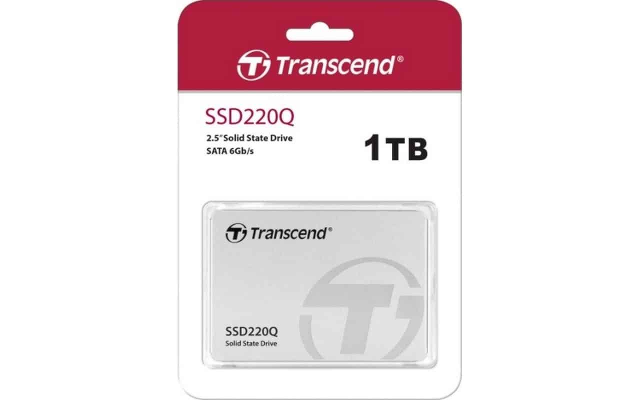 Transcend 1TB 2.5'' SATA3 SSD220Q SSD DRIVE - QLC — Network Computer ...