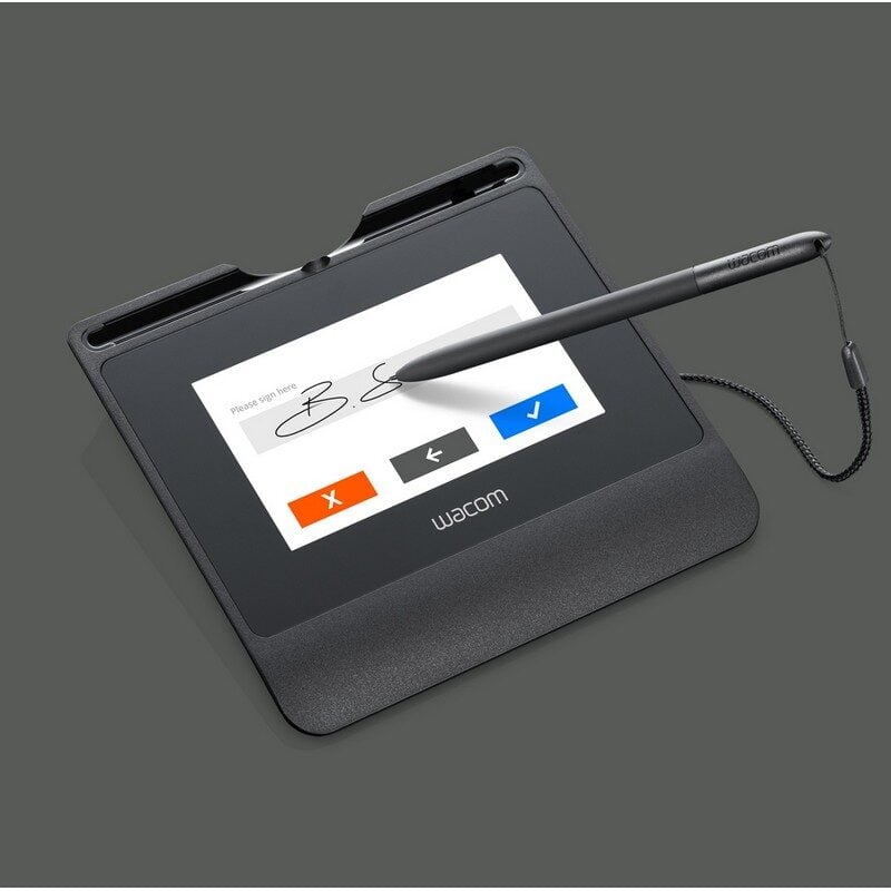 LCD signature pad featuring a 4.5'' FSTN mono display — Network