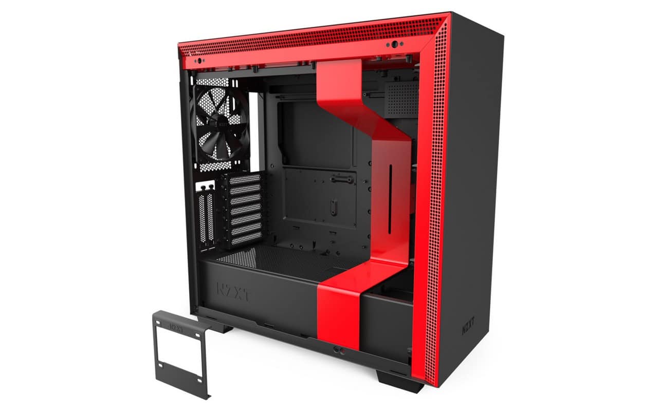 NZXT H710i Black/Red Premium ATX Mid 