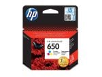 HP 650 Tri-Colour Ink Cartridge