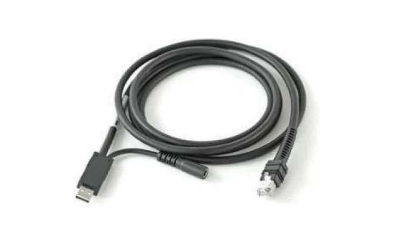 Zebra Shielded USB Cable with Series A Connector 2.8M