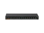 Dahua 16-Port Unmanaged Gigabit PoE Switch PoE Budget total 190W