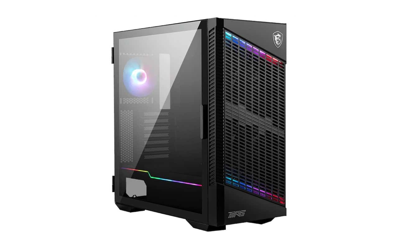 MSI Chassis Velox Airflow 100P ATX BK — Network Computer Wireless