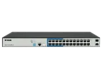 D-Link 24 PoE 10/100/1000 ports + 2 Gigabit SFP ports