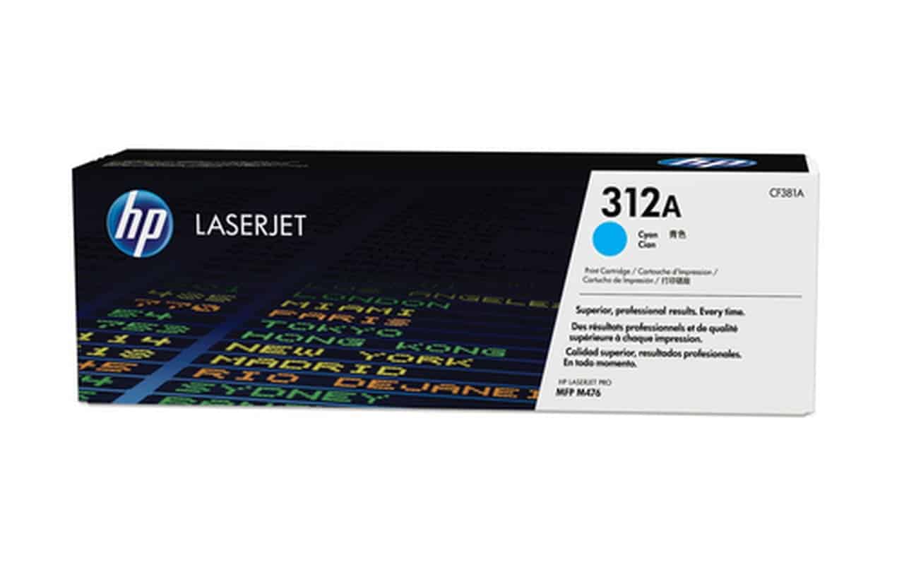 HP 312A Cyan LaserJet Toner Cartridge