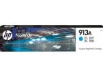 HP 913A Cyan Original PageWide Cartridge