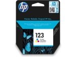 HP 123 Tri-Colour Original Ink Cartridge