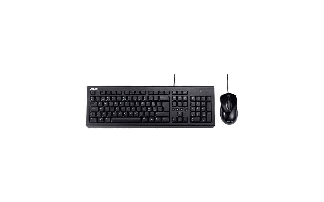 Keyboards Asus U2000 Wired Keyboard and Mouse Combo Black for sale
