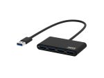 Port USB3.0 to 4 x USB3.0 5Gbps 4 Port Hub - Black