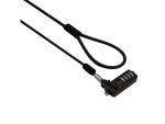 GIZZU 2m Slimline Combination Notebook and Ultrabook Cable Lock