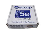 Scoop 100m Box Cat5e CCA White UTP Cable