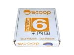 Scoop 100m Box Cat6 CCA White UTP Cable