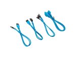 Corsair Premium Sleeved Front Panel Extension Kit 30cm — Blue