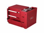 Lian-li EX-33R1 All Red HDD Cage Meshed Front Panel