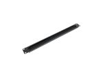 Zeper 1U Brush Panel Black