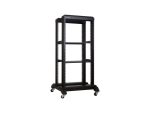 Linkbasic 22U 600 Deep Open Rack & 2 Shelves