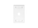 Linkbasic One Port Faceplate 115 x 70mm