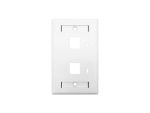 Linkbasic Two Port Faceplate 115 x 70mm