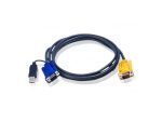 Aten 5M USB KVM Cable with 3 in 1 SPHD and built-in PS/2 to USB converter