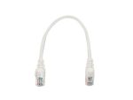 Linkbasic 22cm UTP Cat5e Flylead White