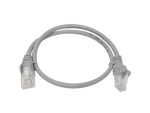 Linkbasic 50cm UTP Cat5e Flylead Grey