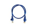 Linkbasic 50cm UTP Cat5e Flylead Blue