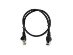 Linkbasic 50cm UTP Cat5e Flylead Black