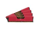 Corsair Vengeance LPX 16GB (4 x 4GB) DDR4 DRAM 3300MHz C16 Memory Kit - Red