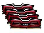 Adata XPG Dazzle Red LED 32GB(4 x 8GB)Kit 2800MHz DDR4 Memory