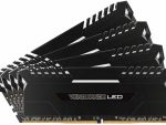 Corsair Vengeance LED 64GB (4 x 16GB) DDR4 DRAM 3000MHz C15 Memory Kit - White LED