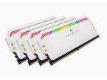 Corsair Dominator Platinum RGB 64GB (4 x 16GB) DDR4 DRAM 3200MHz C16 Memory Kit — White