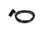 Port Connect 1.8m T-Bar Combination Cable Lock