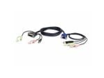 Aten 3M USB VGA to DVI-A KVM Cable with Audio