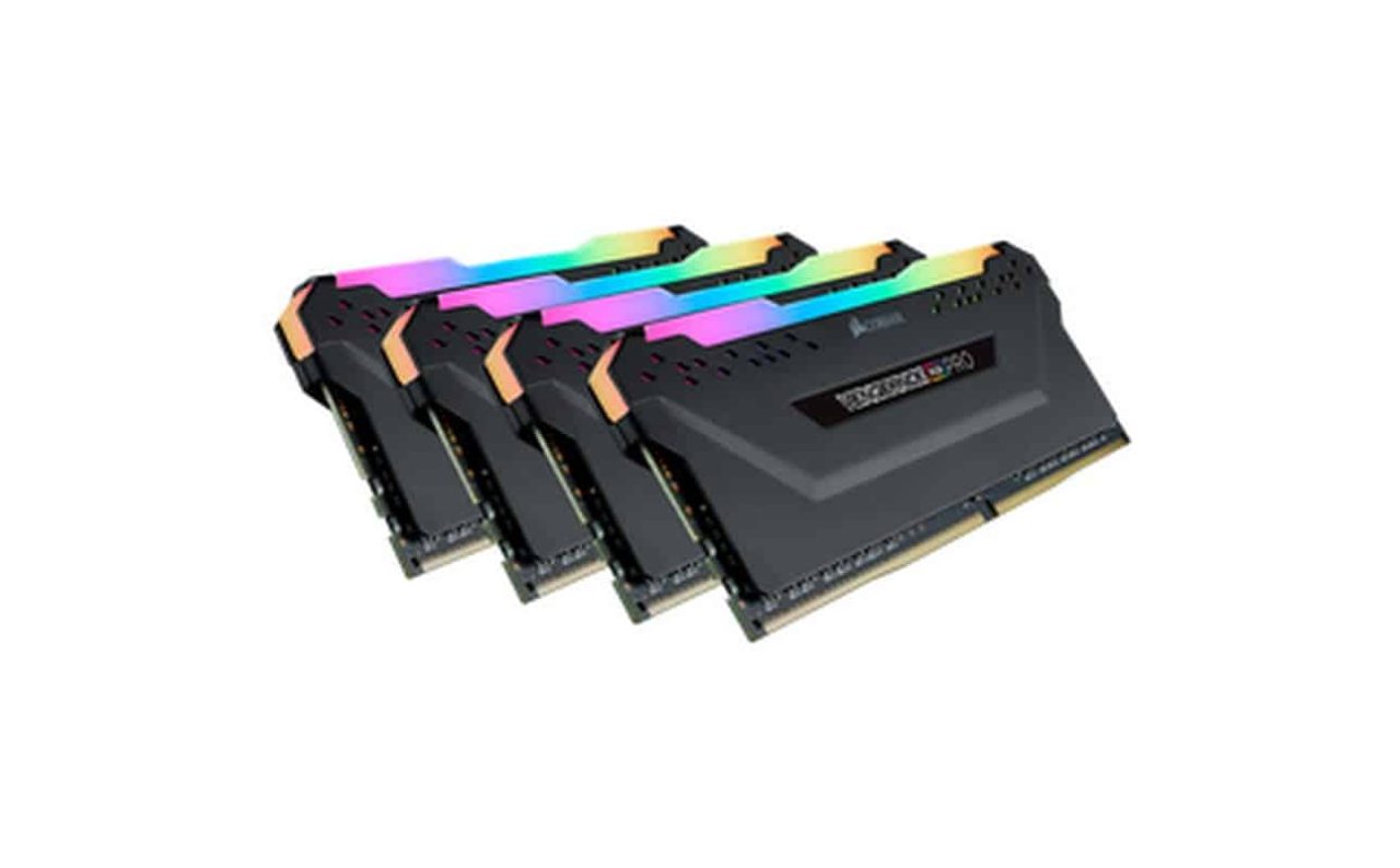 Corsair Vengeance RGB Pro 128GB DDR4-3200 Kit (4x32GB) - CL16, 1.35V - Ryzen Optimized
