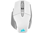 Corsair M65 RGB ULTRA WIRELESS Tunable FPS Gaming Mouse — White (AP)