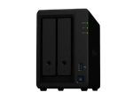 DiskStation 2 Bay NAS (up to 7-bay); 2 Core; 2GB DDR4 RAM (Upgradable to 32 GB)1 USB 3.0