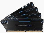 Corsair Vengeance LED 32GB (4 x 8GB) DDR4 DRAM 3000MHz C15 Memory Kit - Blue LED