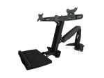 Aavara WS742 Free Style Workstation Combo System - Dual Monitor w/ Clamp Base