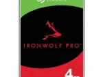 Seagate Ironwolf Pro 4TB 3.5'' HDD NAS Drives 7200 RPM; SATA 6GB/s Interface; 256MB Cache;550TB/Year; Unlimited Bays