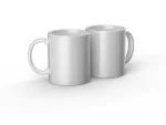 Cricut Ceramic Mug Blank 12 Oz 2 Pack (White)