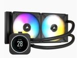 Corsair H100i Elite LCD 240 Display liquid CPU cooler
