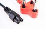 Power Cord (Clover to Plug)
