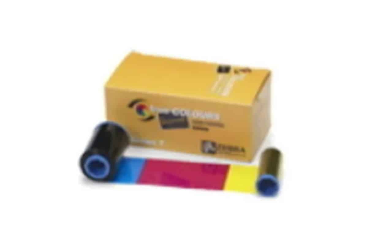 Zebra Ribbon; ColorYMCKO; 300 Images — Network Computer Wireless