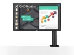 LG 27'' QHD Ergo IPS Monitor with USB Type-C
