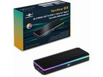 Vantec M.2 NVME & M.2 SATA SSD to USB 3.1 Gen 2 Type C with RGB LED