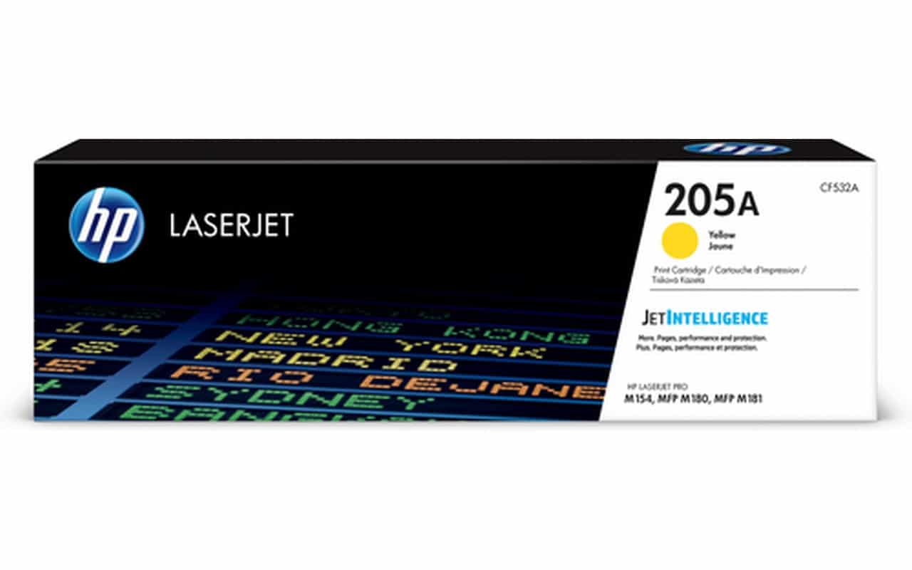 HP # 205A Original Yellow LaserJet Toner Cartridge — Network Computer ...