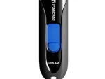 Transcend 64GB JF790 USB3.1 Capless Flash Drive - Black and Blue
