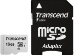 Transcend 300s 16GB Micro SD UHS-I U1 Class 10 Read 95 MB/s Write 45MB/s with SD Adaptor